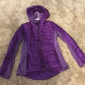 Lulu lemon size 10 purple coat